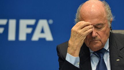 &nbsp; (Le bureau de Sepp Blatter a été perquisitionné ce vendredi © MaxPPP)