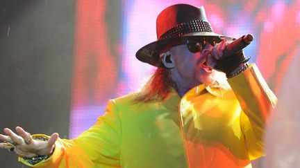 Axl Rose sur scène avec Guns&#039;n&#039;Roses
 (AFP PHOTO / VANDERLEI ALMEIDA)