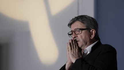 Jean-Luc Mélenchon à Paris, le 23 juin 2019.&nbsp; (GEOFFROY VAN DER HASSELT / AFP)