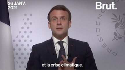 VIDEO. Davos : Quand Emmanuel Macron parle de la "face sombre" du capitalisme (BRUT)