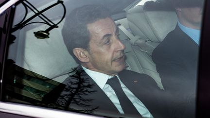 &nbsp; (Nicolas Sarkozy avait déclaré devant son groupe parlementaire à l'Assemblée qu'il refuserait d'appeler à voter pour le candidat PS © Maxppp)