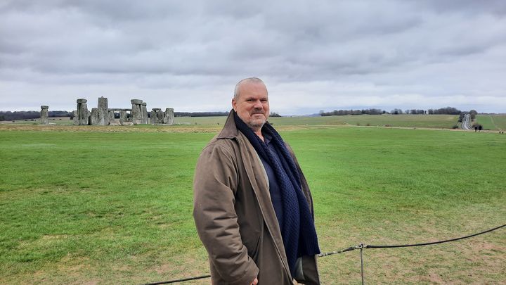 David Bullock, directeur de projet pour les routes nationales et défend le projet de tunnel autoroutier juste à côté du site de Stonehenge (RICHARD PLACE / RADIO FRANCE)