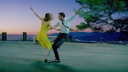 Emma Stone et Ryan Gosling dans "La La Land"
 (SND)