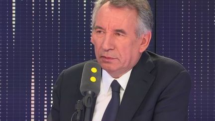 Le président du MoDem, François Bayrou, invité le 17 octobre 2018 de franceinfo. (RADIO FRANCE / FRANCE INFO)