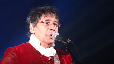 Laurent Voulzy en concert à l'église Notre Dame de La Rochelle pour les Francofolies (Charente-Maritime). (FRÉDÉRIC FLEUROT / RADIO FRANCE)