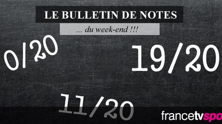 Le bulletin de notes du week-end