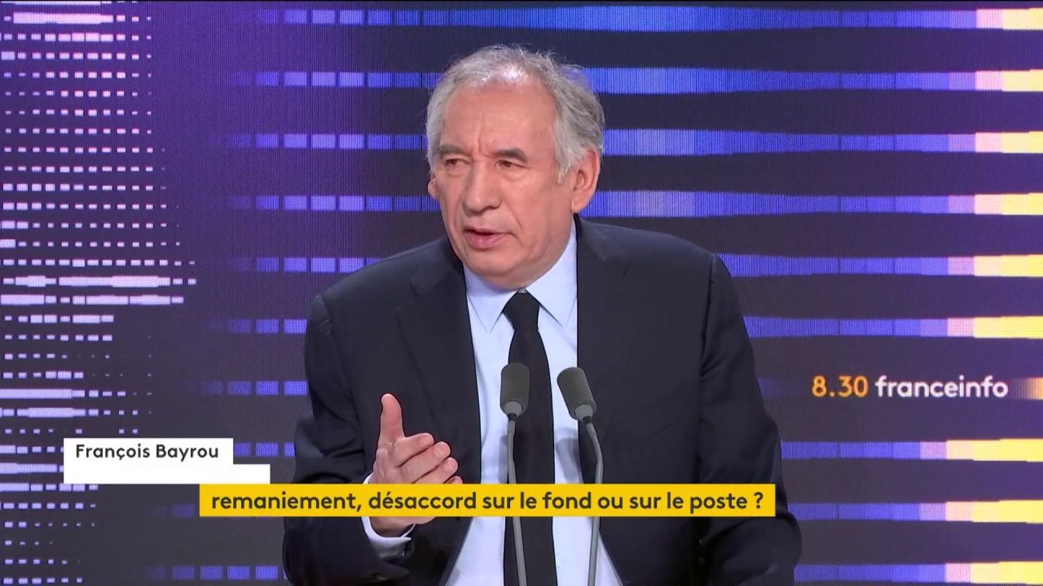 Remaniement : François Bayrou "persuadé Qu'on Peut Redresser L ...