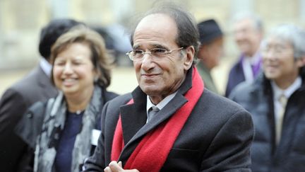 Jean-Paul Fitoussi à l'Elysée, le 6 janvier 2011. (LIONEL BONAVENTURE / AFP)