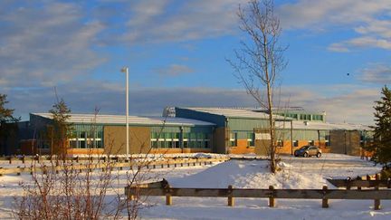 Photo non datée du lycée de La Loche (Canada). (REUTERS)