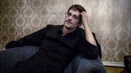 L'Américain Edward Snowden à Moscou (Russie), le 21 octobre 2015. (LOTTA HARDELIN / DAGENS NYHETER / AFP)