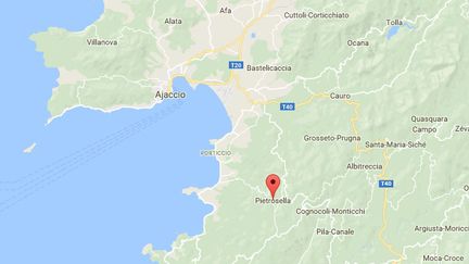 La brigade de gendarmerie de Pietrosella, au sud d'Ajaccio, qui est intervenue pour porter assistance à l'inspectrice. (GOOGLE MAPS)