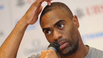 L'athlète américain Tyson Gay