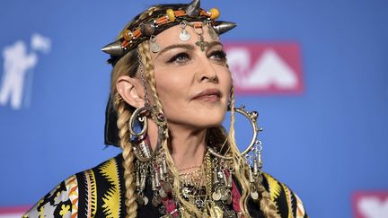 Madonna aux MTV Video Music Awards à New York le 20 août 2018 (EVAN AGOSTINI/AP/SIPA / AP)