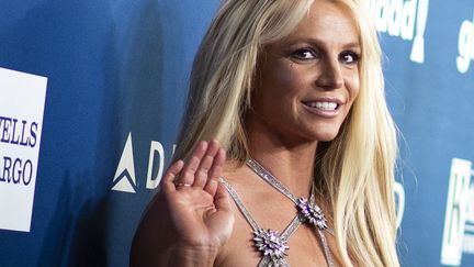 Britney Spears à une remise de prix à Beverly Hills le 12 avril 2018
 (Valérie Macon / AFP)