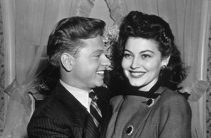 Mickey Rooney et Ava Gardner, sa première femme
 (ARCHIVES DU 7EME ART / AFP)