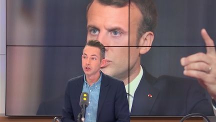 Ian Brossat, adjoint PCF à la mairie de Paris, chargé du logement, invité de franceinfo le 25 décembre 2017. (RADIO FRANCE)