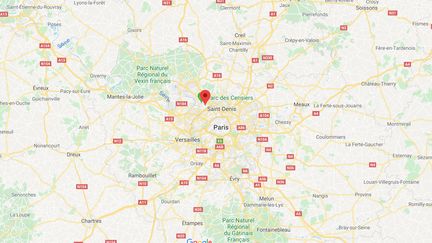 Des échauffourées ont&nbsp;opposé policiers et habitants à Argenteuil (Val-d'Oise),&nbsp;le 17 mai&nbsp;2020. (GOOGLE MAPS)