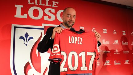 L'homme d'affaires hispano-luxembourgeois Gérard Lopez à son arrivée à la tête du Losc en 2017 (LAURENT SANSON / LS MEDIANORD)