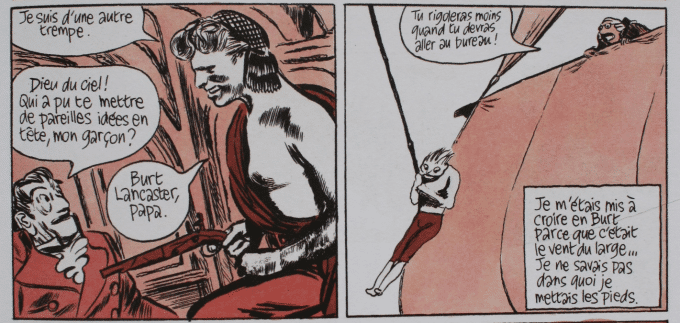 Extrait de &quot;Pour en finir avec le cinéma&quot; de Blutch
 (Blutch / Dargaud éditions)