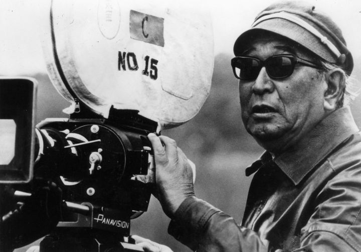 Akira Kurosawa lors du tournage de "Kagemusha", en 1980. (ARCHIVES DU 7EME ART)