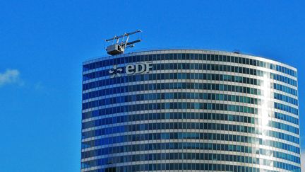 La tour EDF à la Défense à Paris. (PHILIPPE MODOL / RADIO FRANCE)