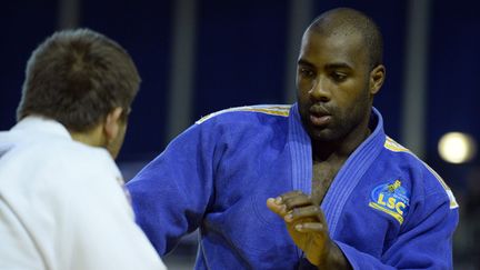 Teddy Riner lors des championnats de France 2014 (JULIEN CROSNIER / DPPI MEDIA)