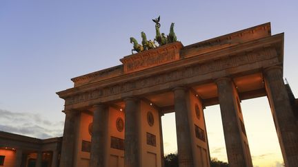 La porte de Brandebourg à Berlin (Allemagne). Photo d'illustration. (MAXPPP)