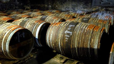 Caves de cognac Hennessy, à Merpins, en Charente (18/3/2008)
 (PhotoPQR / La Nouvelle République / Danielle Laborde)