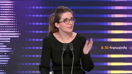 La ministre déléguée était l'invitée de franceinfo vendredi 8 mars. (FRANCEINFO / RADIO FRANCE)