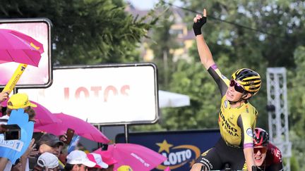 Jonas Vingegaard a remporté le&nbsp;Faun Drôme Classic dimanche 27 février 2022. (GRZEGORZ MOMOT / PAP)