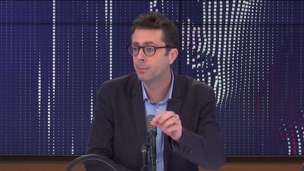 Nicolas Bouzou,&nbsp;économiste et essayiste était l'invité du "8h30 franceinfo", samedi 30 janvier 2021. (FRANCEINFO / RADIOFRANCE)