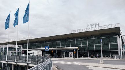 L'aéroport de Helsinki, la capitale de la Finlande, le 10 juillet 2018. (ALESSANDRO RAMPAZZO / AFP)