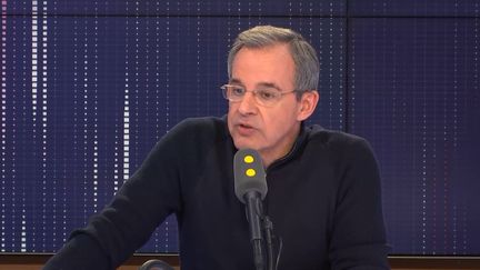 Thierry Mariani,&nbsp;ancien ministre des Transports, candidat du Rassemblement national aux européennes&nbsp; (FRANCEINFO / RADIOFRANCE)