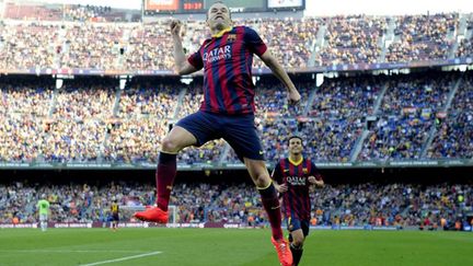 Andres Iniesta (Barcelone) (JOSEP LAGO / AFP)