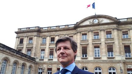 Nicolas Florian, l'adjoint aux finances d'Alain Juppé. (RADIO FRANCE / STEPHANIE BROSSARD)