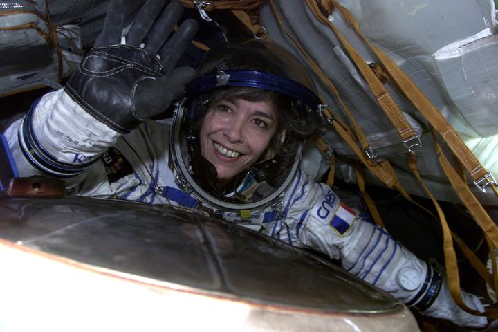 Claudie Haigneré, seule femme française à avoir été dans l'espace (MIKHAIL GRACHYEV ESA/CNES)