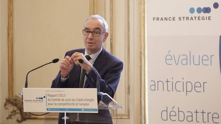 &nbsp; (Jean Pisani-Ferry a présenté son rapport 2015 sur le CICE © MaxPPP)