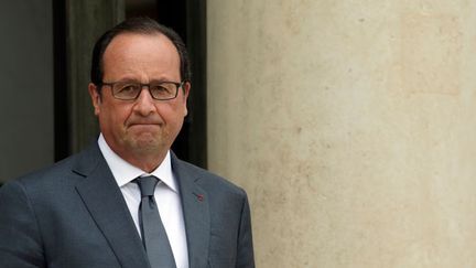 &nbsp; (François Hollande tient ce lundi sa grande conférence de presse de rentrée dans un contexte politique lourdement défavorable. © REUTERS / Philippe Wojazer)