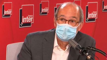 Eric Woerth était l'invité de France Inter jeudi 13 mai 2021.&nbsp; (FRANCEINTER / RADIOFRANCE)