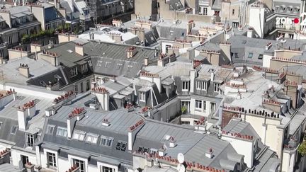 Climat : symboles de Paris, les toits en zinc transforment les habitations en fournaises l'été (France 2)