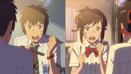 "Your Name" de Makoto Shinkai
 (2016 TOHO CO., LTD. / CoMix Wave Films Inc. / KADOKAWA CORPORATION / East Japan Marketing &amp; Communications,Inc. / AMUSE INC. / voque ting co.,ltd. / Lawson HMV Entertainment, Inc)