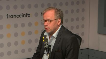 Christophe Deloire, Secretary General of Reporters Without Borders, was the guest of franceinfo on June 27, 2023. (FRANCEINFO / RADIO FRANCE)