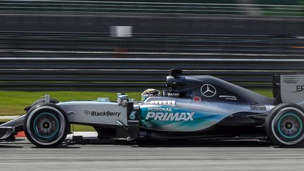 Lewis Hamilton, le pilote Mercedes