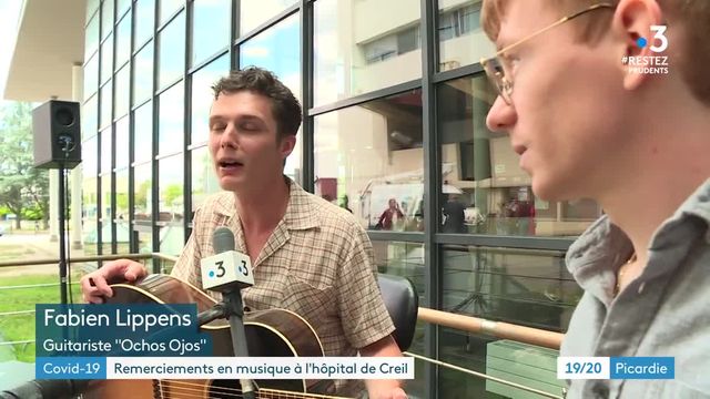 Musiciens a l'hopital de Creil