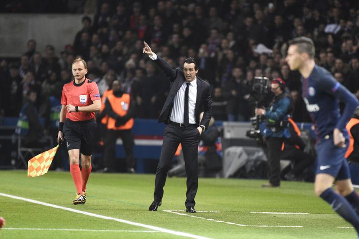 Le PSG d'Unai Emery a rendu une copie parfaite face à Barcelone. (JEAN MARIE HERVIO / DPPI MEDIA)