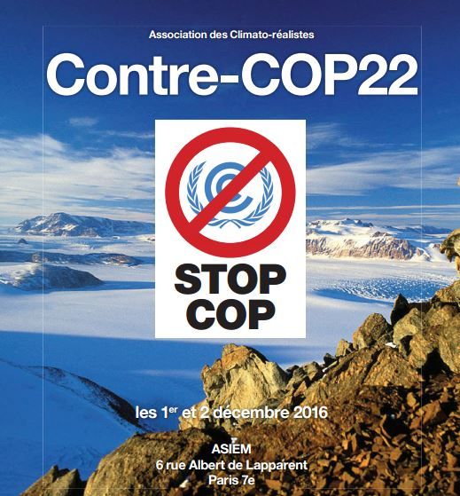 A La Contre-COP22, Les "climatoréalistes" Rejouent Une Version Bien à ...