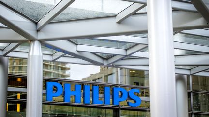 Le siège du groupe Philips, à Amsterdam, aux Pays-Bas. (SEM VAN DER WAL / ANP MAG)