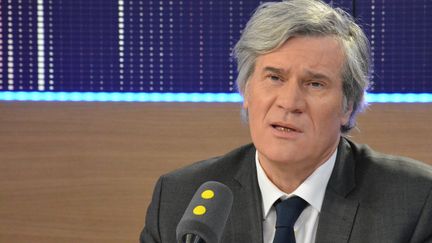 Stéphane Le Foll,&nbsp;ministre de l’Agriculture et porte-parole du gouvernement. (RADIO FRANCE / JEAN-CHRISTOPHE BOURDILLAT)