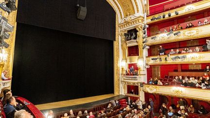 Le théâtre de la Comédie Française, à Paris, le 7 avril 2023. (GARDEL BERTRAND / HEMIS.FR / HEMIS.FR)