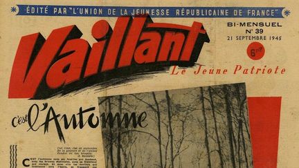 Le journal Vaillant du 21 septembre 1945. (EDITIONS VAILLANT)